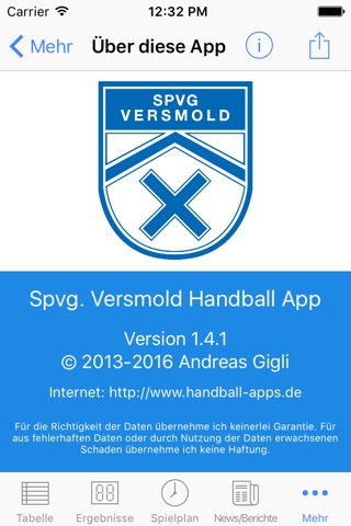 Spvg. Versmold Handball screenshot 4