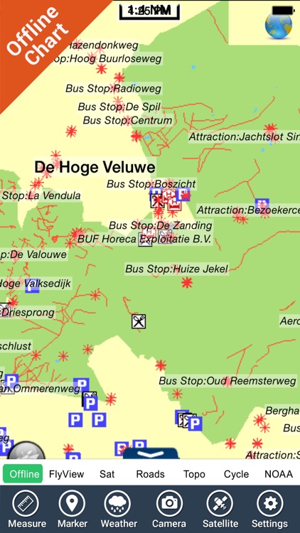 Hoge Veluwe National Park GPS and outdoor map screenshot-4
