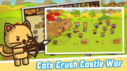 Cats Crash:Castle War screenshot 2