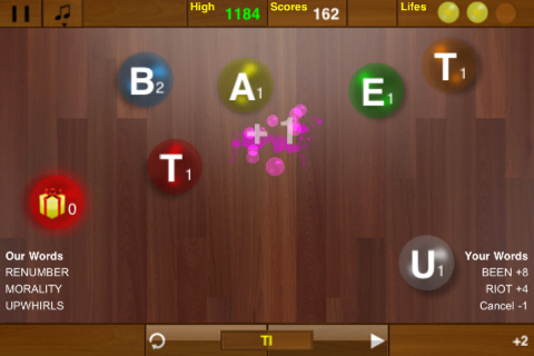 WordMatchUs : Slice The Letters screenshot 2