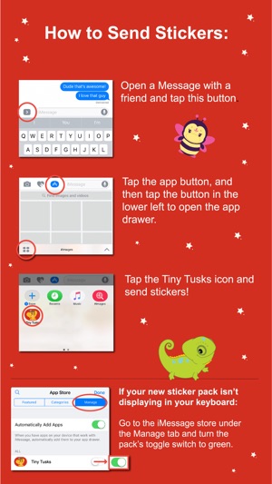 Tiny Tusks Stickers(圖5)-速報App