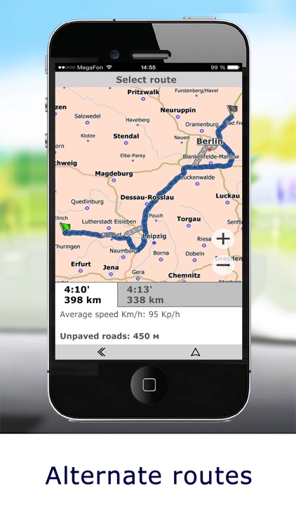 CityGuide GPS-navigator