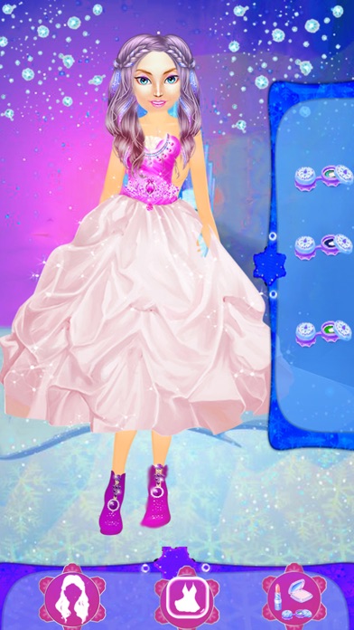 Ice Princess Dress Up Game screenshot 3