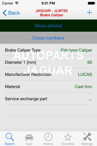 Autoparts for Jaguar screenshot 2