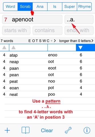 English Words Finder PRO screenshot 3