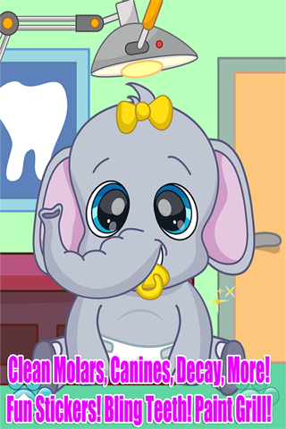 Baby Animal Pets Dentist Doctor - Virtual Pet Vet screenshot 4