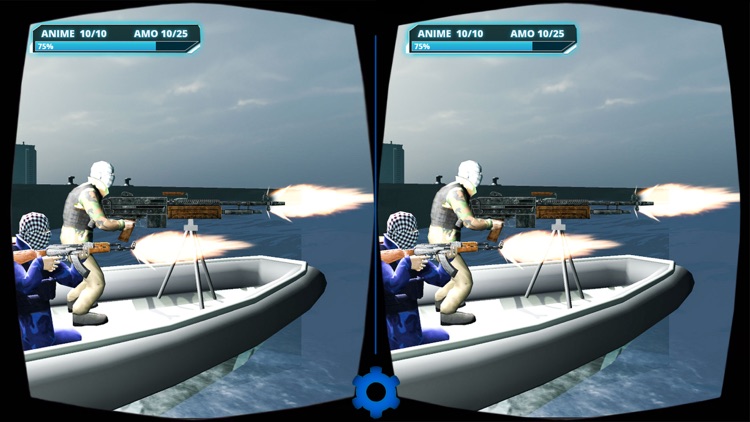 VR Commando Battleship Clash