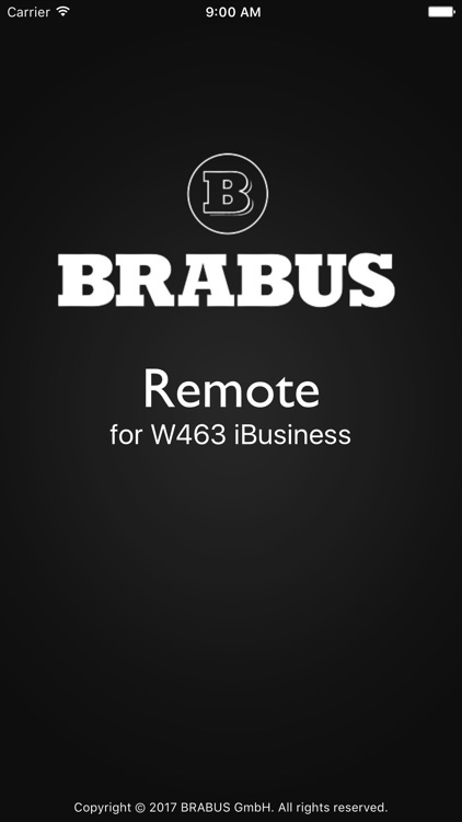 BRABUS Remote for W463 iBusiness