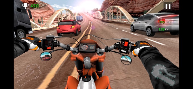 Moto Rider In Traffic(圖3)-速報App