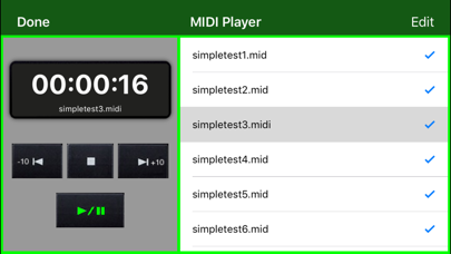 How to cancel & delete midi Keyboard from iphone & ipad 4