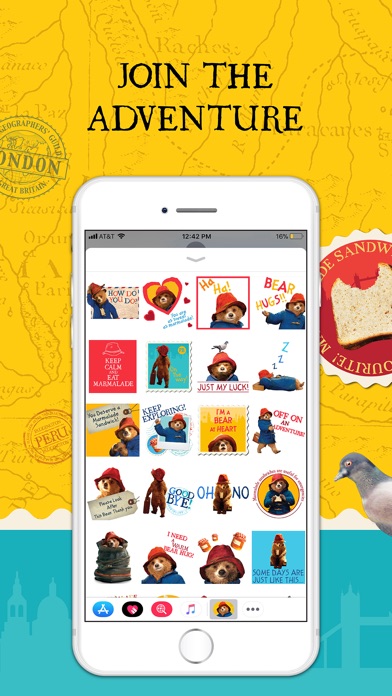 Paddington Stickers screenshot 2