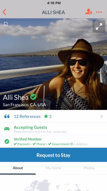 Couchsurfing Travel App