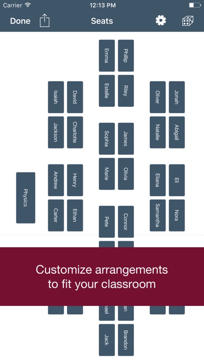 Seats: Smart Seating Charts