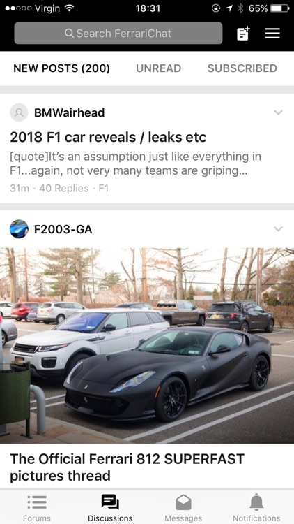 FerrariChat.com screenshot-4