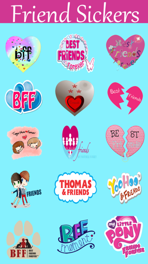 Friendship  Stickers Pack