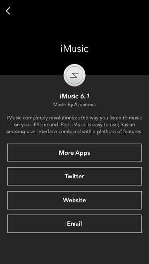 iMusic - Music App Screenshot