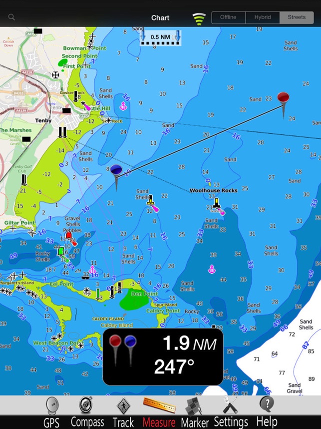 England W Nautical Charts Pro(圖3)-速報App