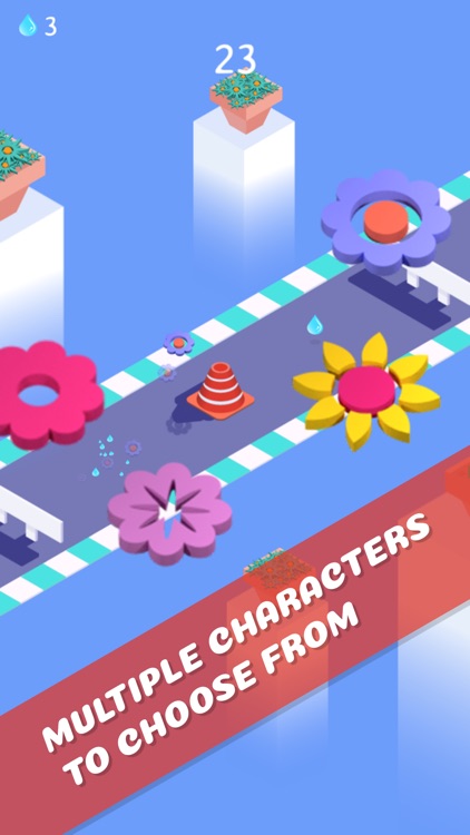 Flower Frenzy Endless Runner