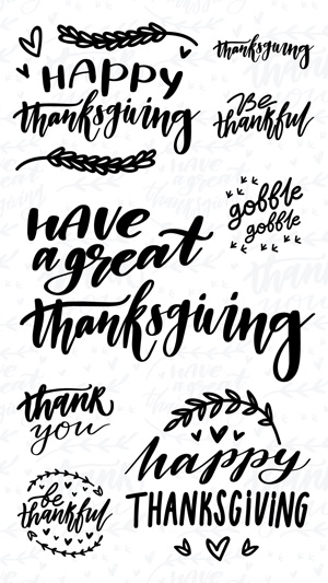 Thanksgiving Calligraphy!(圖1)-速報App