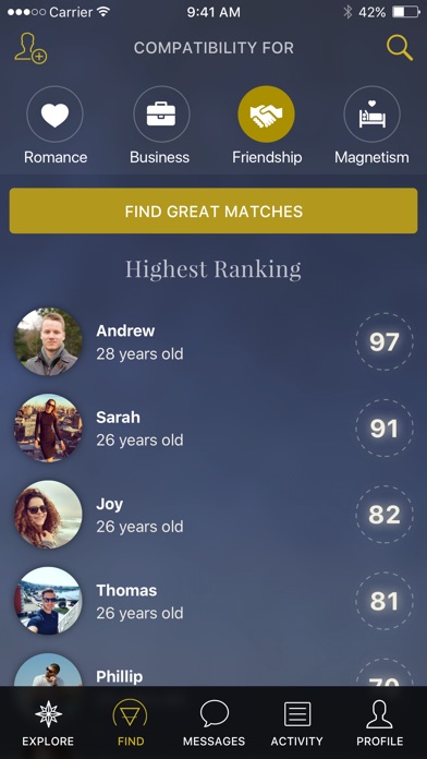 NUiT Astrology Match, Dating screenshot 2