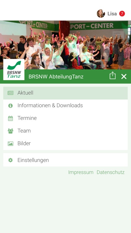 BRSNW AbteilungTanz