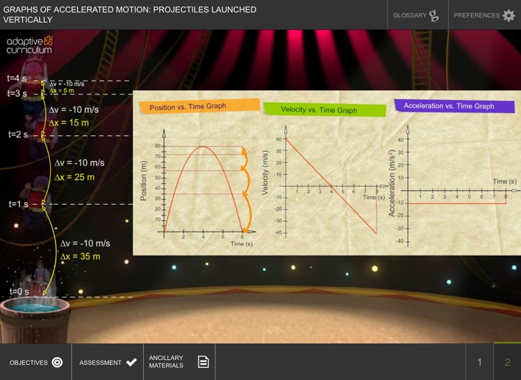 Graphs of Accelerated Motion screenshot-3