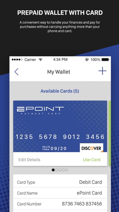 Epoint Wallet screenshot 2