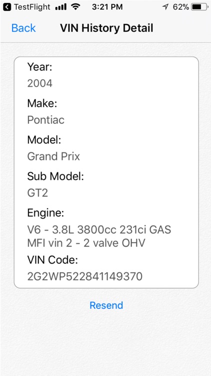 O'Reilly Auto Vin Scanner