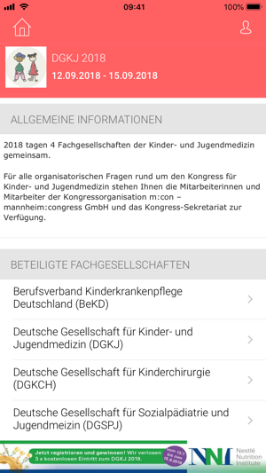 Kinder-/Jugendmedizin Kongress(圖2)-速報App