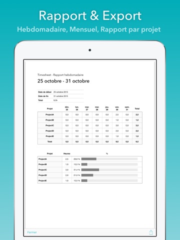 Timesheet - Time Tracker screenshot 4