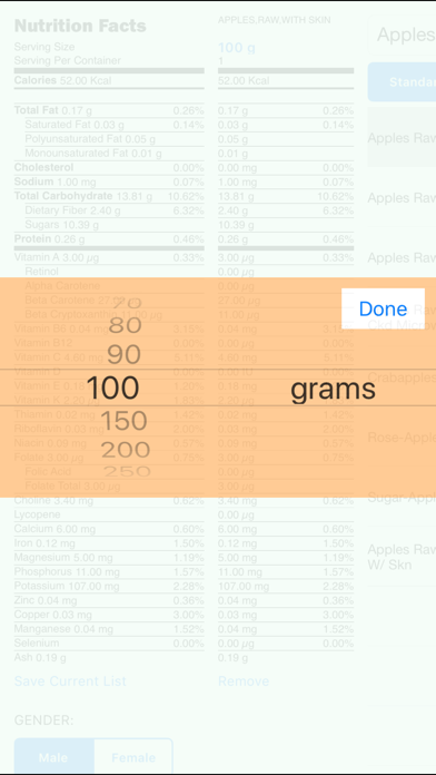 How to cancel & delete Nutrition Calculator for Food from iphone & ipad 3