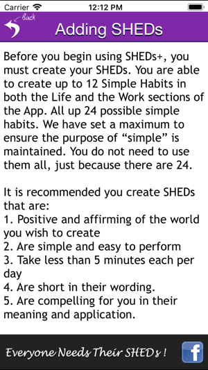 SHEDs+ - Simple Habits +(圖4)-速報App