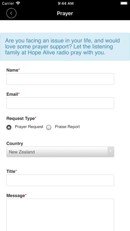 Hope Alive Radio screenshot-4