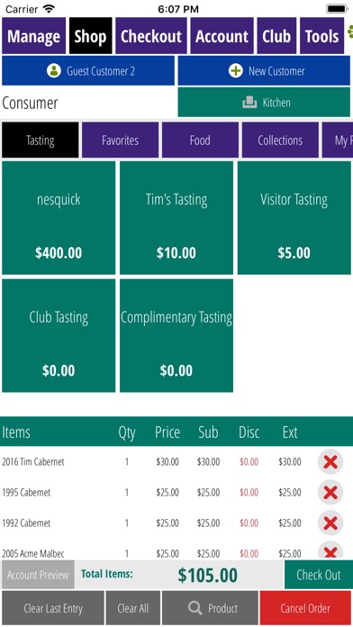 OrderPort EMV screenshot 3