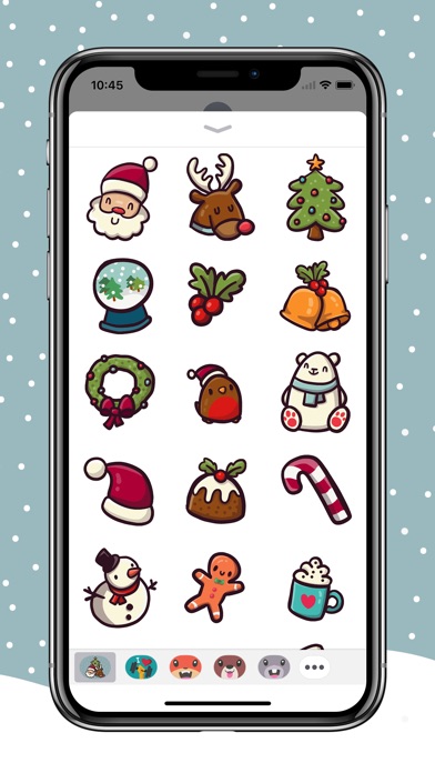 Cute Christmas Stickers screenshot 4