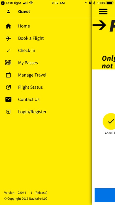 Spirit Airlines Check-in screenshot 4