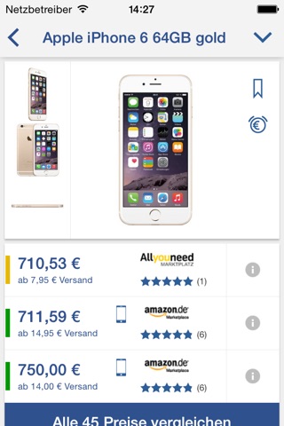 billiger.de Preisvergleich screenshot 4