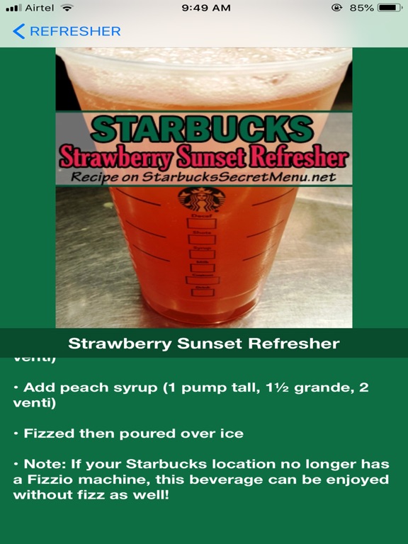 Recipes for Starbucksのおすすめ画像3