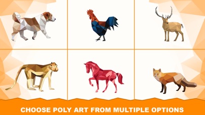 Animal Polygon Art LoPoly Work screenshot 2