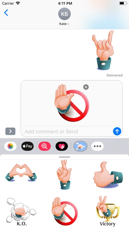 Handy Funny Stickers