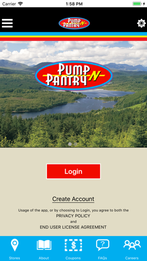 Pump N Pantry Mobile App