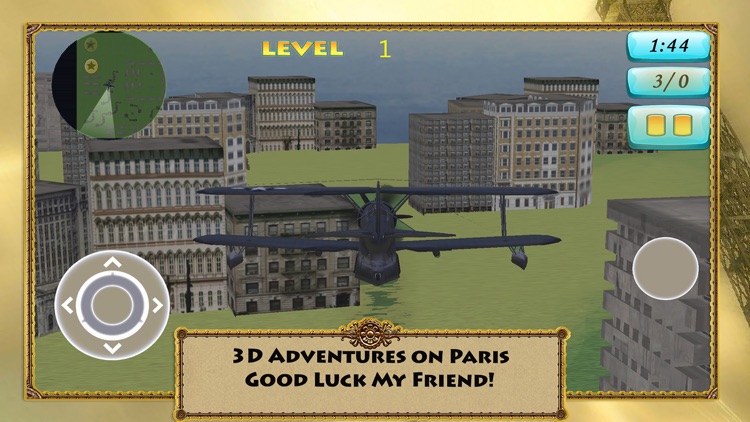 3D Air Paris Flight Simulator