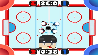 4 Players Ice Hockey screenshot 2