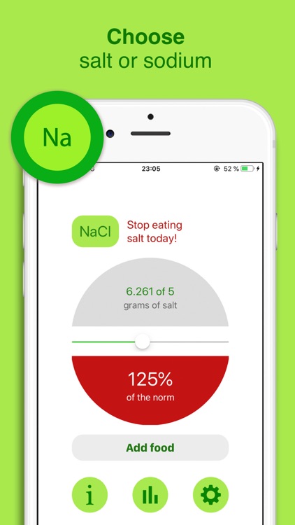 Smart salt - Sodium tracker