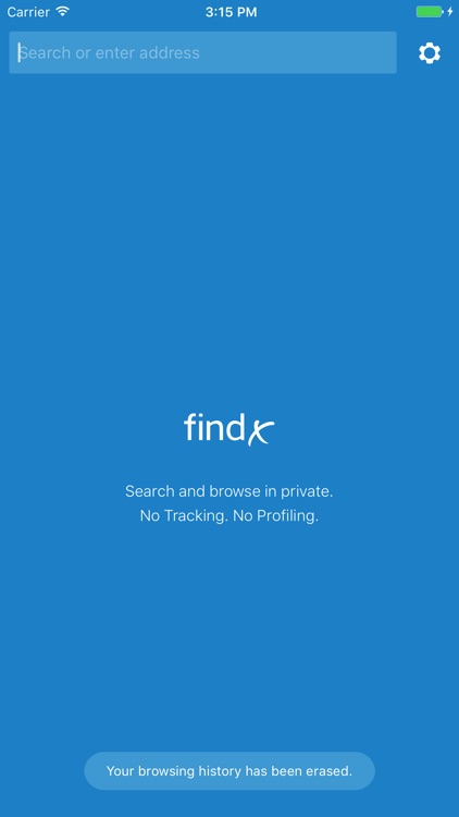 Findx - private search engine