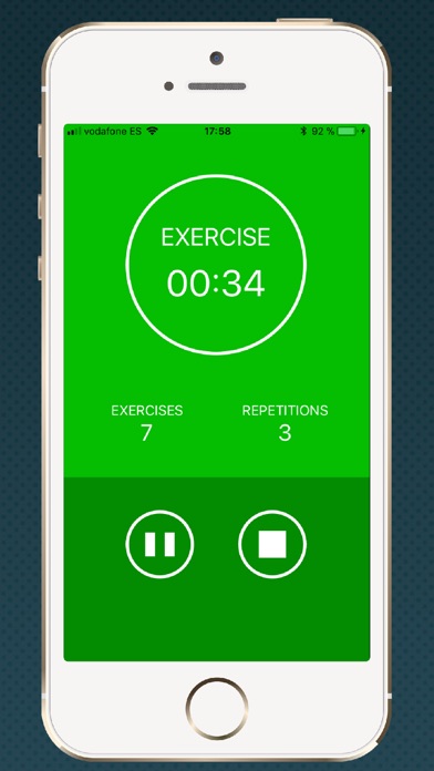 HIIT timer chronometer gym screenshot 3