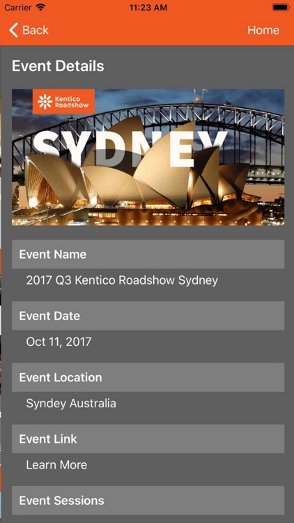 Kentico Events