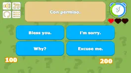 Game screenshot Spanish English Learning Game apk