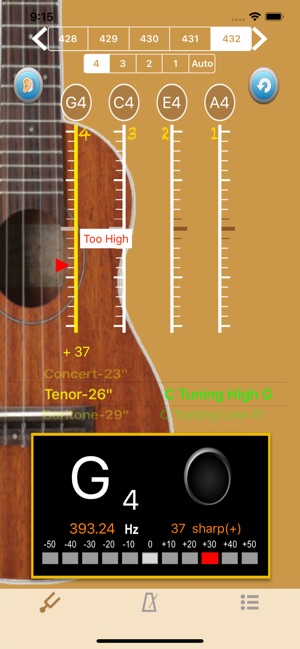 烏克調音器-烏克麗麗調音器-Ukulele Tuner(圖2)-速報App