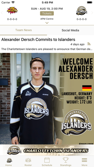 Charlottetown Islanders(圖2)-速報App